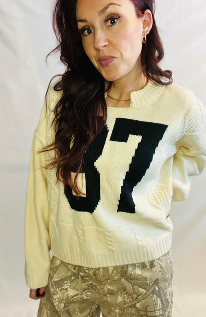 87 Oversized Long Sleeve - Dark Essentials