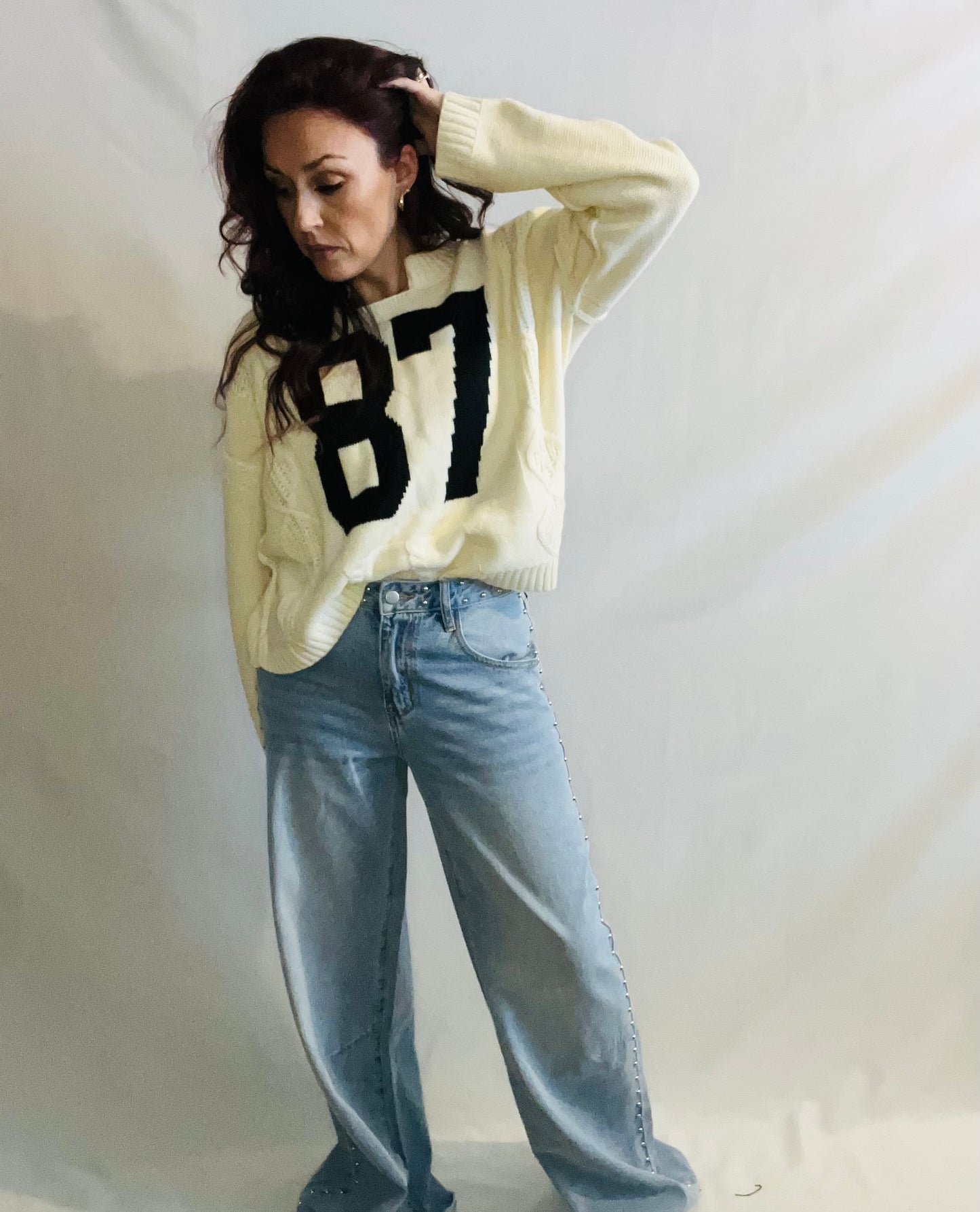 87 Oversized Long Sleeve - Dark Essentials