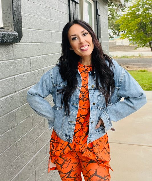 Rebel Classic - Oversized Denim Jacket